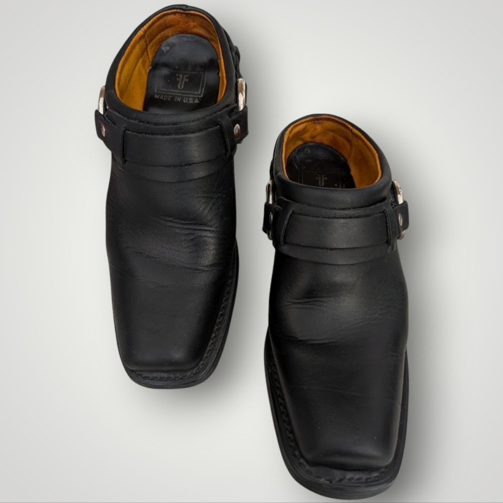 Frye Belted Harness Mules - Picture 5 of 14
